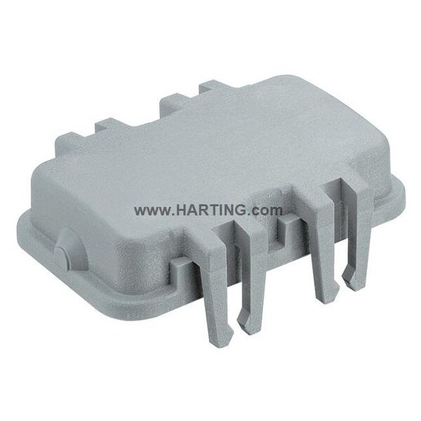 Harting Han 10B Protect Cover With latch plastic 09300105401 - main